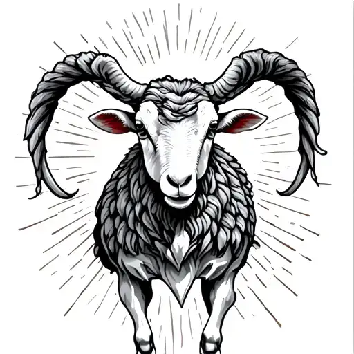 "lamb of victory" "psalm 23" tattoo design idea