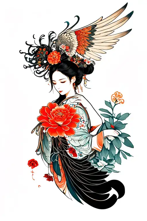 Angel Miguel Arcanjo tattoo design idea