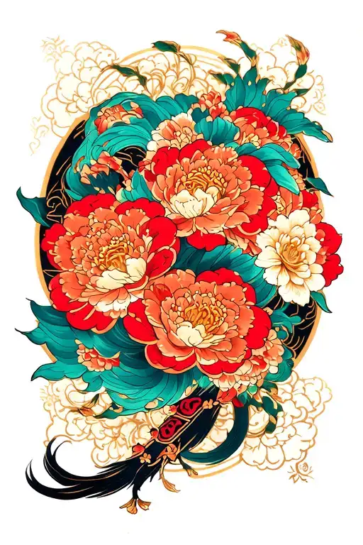 Scroll tattoo design idea