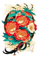 Scroll tattoo design idea