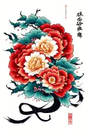 Scroll tattoo design idea