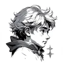 The little prince character tattoo design idea