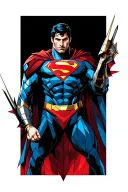 Superman, Knight, Time, Family, Valentia tattoo design idea