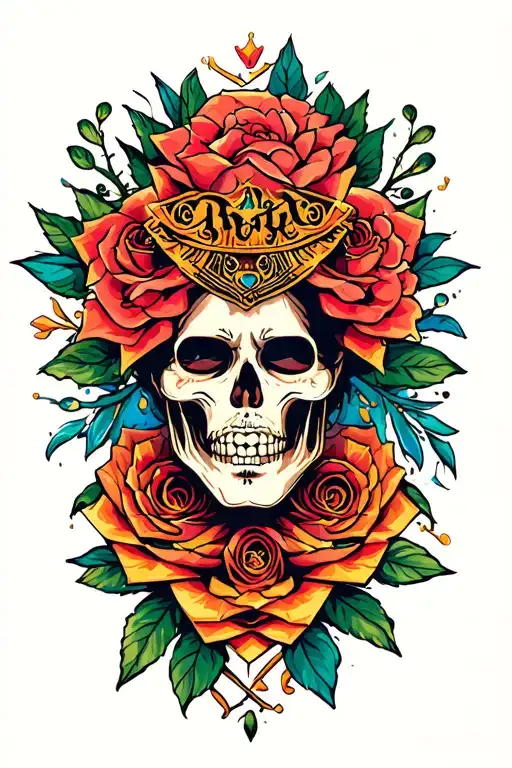 respect tattoo design idea