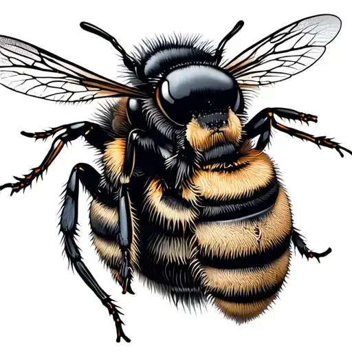 Bee Hive tattoo design idea