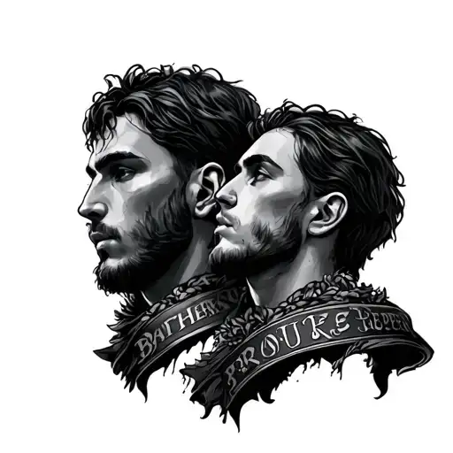 brothers keeper tattoo design idea