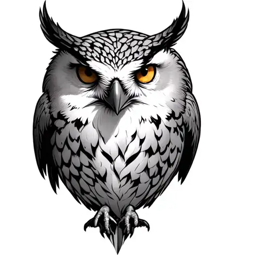 Hedwig tattoo design idea