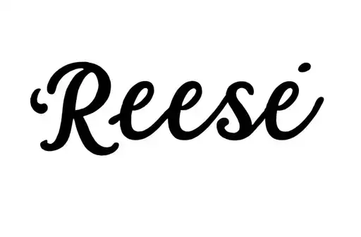 "Reese" tattoo design idea