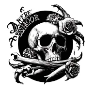 Death before Dishonor tattoo design idea