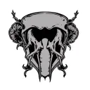 Pubic tattoo design idea