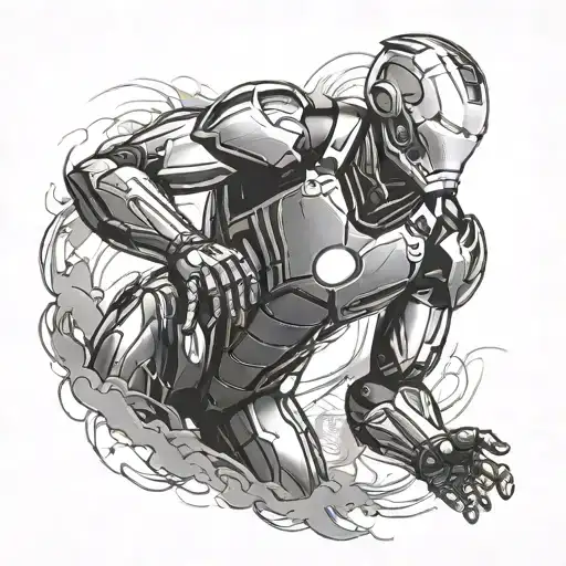 ironman triathlon tattoo design idea