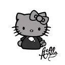 Hello Kitty tattoo design idea