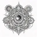 Chakra tattoo design idea