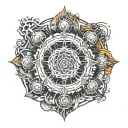 Chakra tattoo design idea