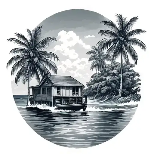Key West tattoo design idea