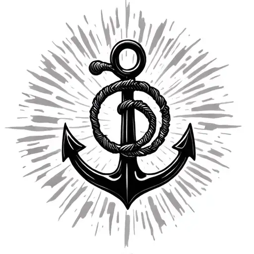semicolon anchor tattoo tattoo design idea