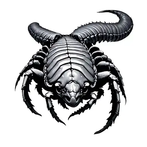 Trilobite tattoo design idea