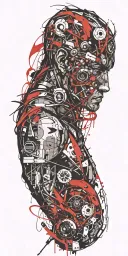 warrior tattoo design idea