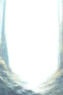 massive forest landscape with microchip in background tattoo design idea