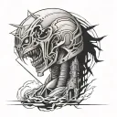 Attack On Titan tattoo design idea
