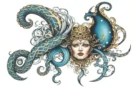 ophiuchus, queen, 1990 tattoo design idea