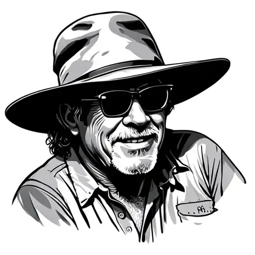 Jimmy Buffett tattoo design idea