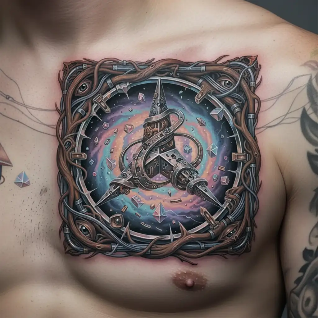 Mercedes-Benz tattoo design idea