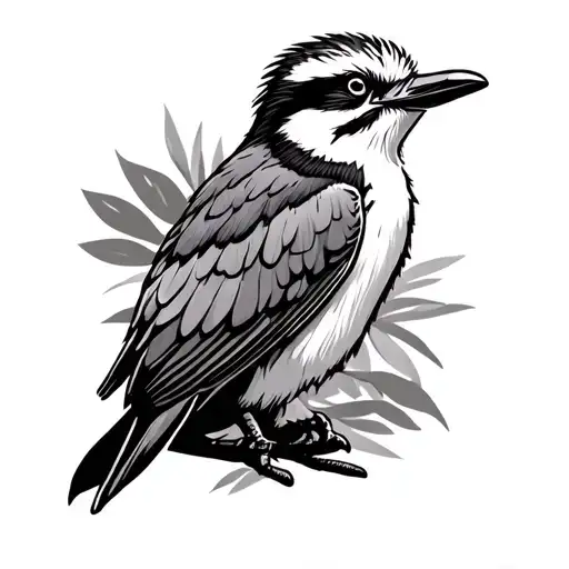 kookaburra tattoo design idea
