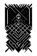 Raft nordic tattoo design idea