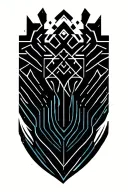 Raft nordic tattoo design idea