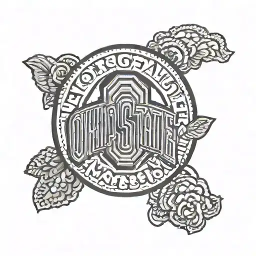Ohio State tattoo design idea