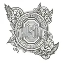 Ohio State tattoo design idea