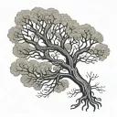 multiple sclerosis myelin dna tree tattoo design idea