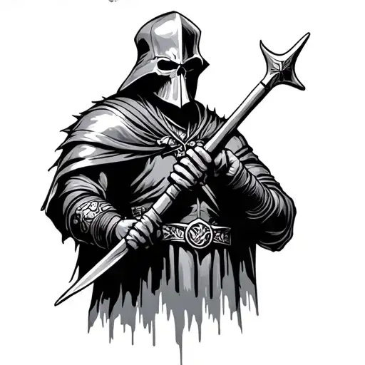 Executioner tattoo design idea