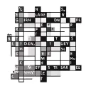Crossword Puzzle tattoo design idea