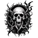 Purgatory tattoo design idea