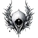 Vulva tattoo design idea