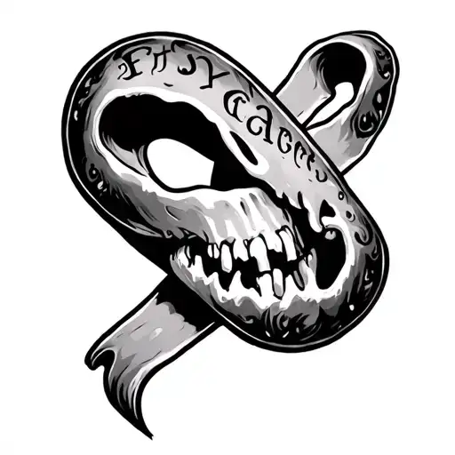 Fuck Cancer tattoo design idea