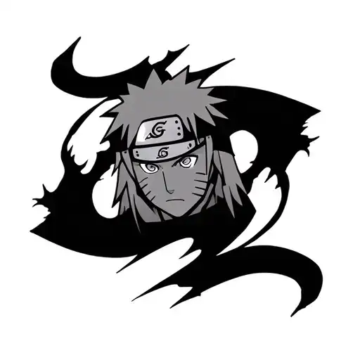 Naruto Curse Mark tattoo design idea