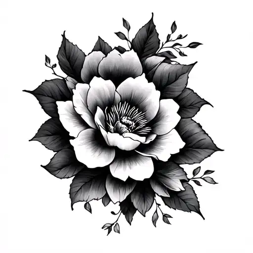 Korean tattoo design idea