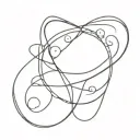 trinity, 111 within an infinity tattoo design idea