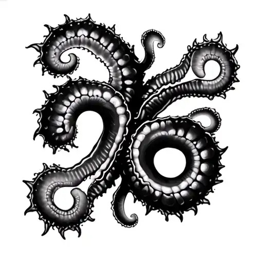 Gemini Twins Nudibranchs tattoo design idea