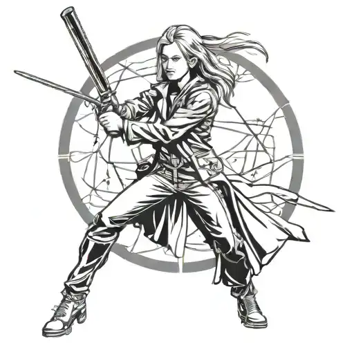 kill bill tattoo design idea