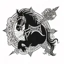 Knights Of The Round Table tattoo design idea