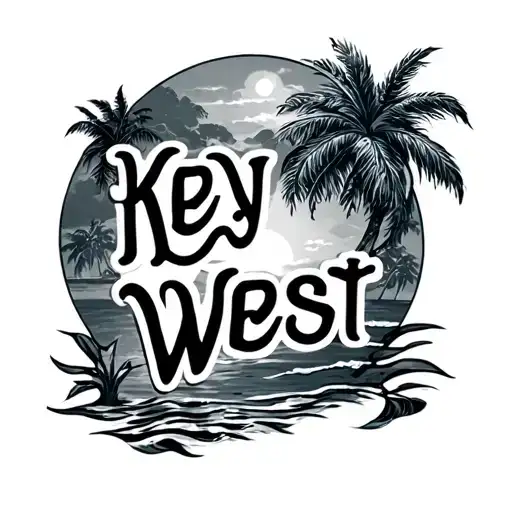 Key West tattoo design idea