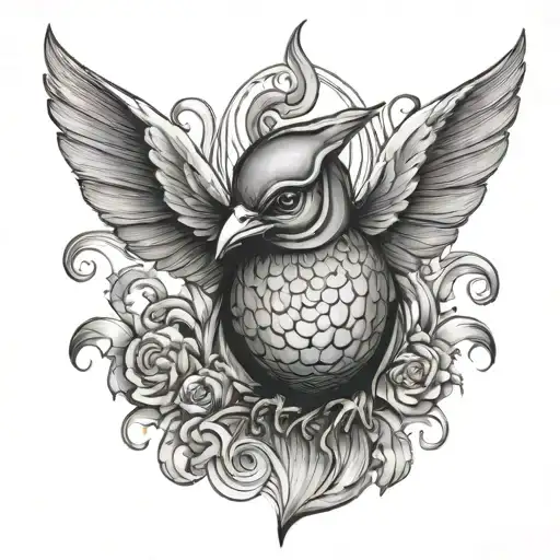 OVO tattoo design idea