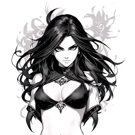 Erza Scarlet tattoo design idea