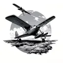 Cessna tattoo design idea