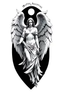metatron archangel tattoo design idea