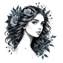 virgo ox tattoo design idea